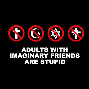 Adults with imaginary friends are stupid